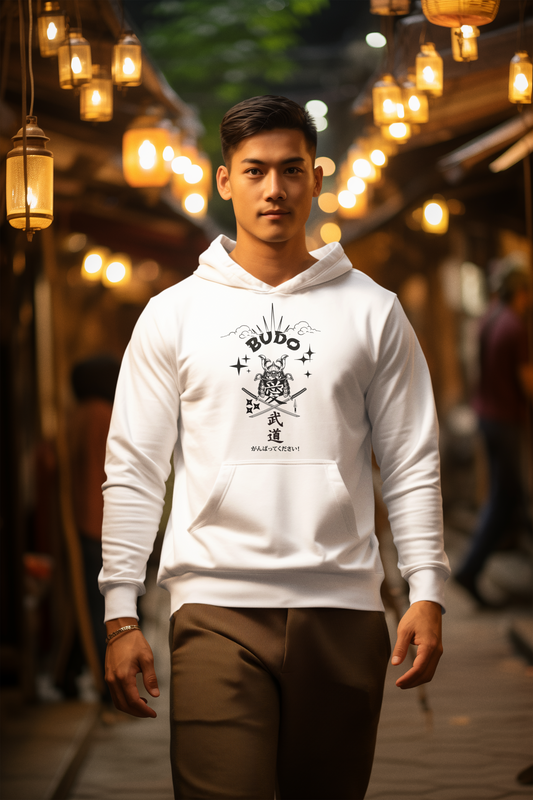 BUDO Kanji & Katakana Keep Going Unisex hoodie