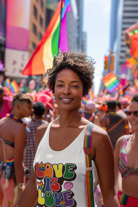 Love Is Love - Women's Racerback Tank