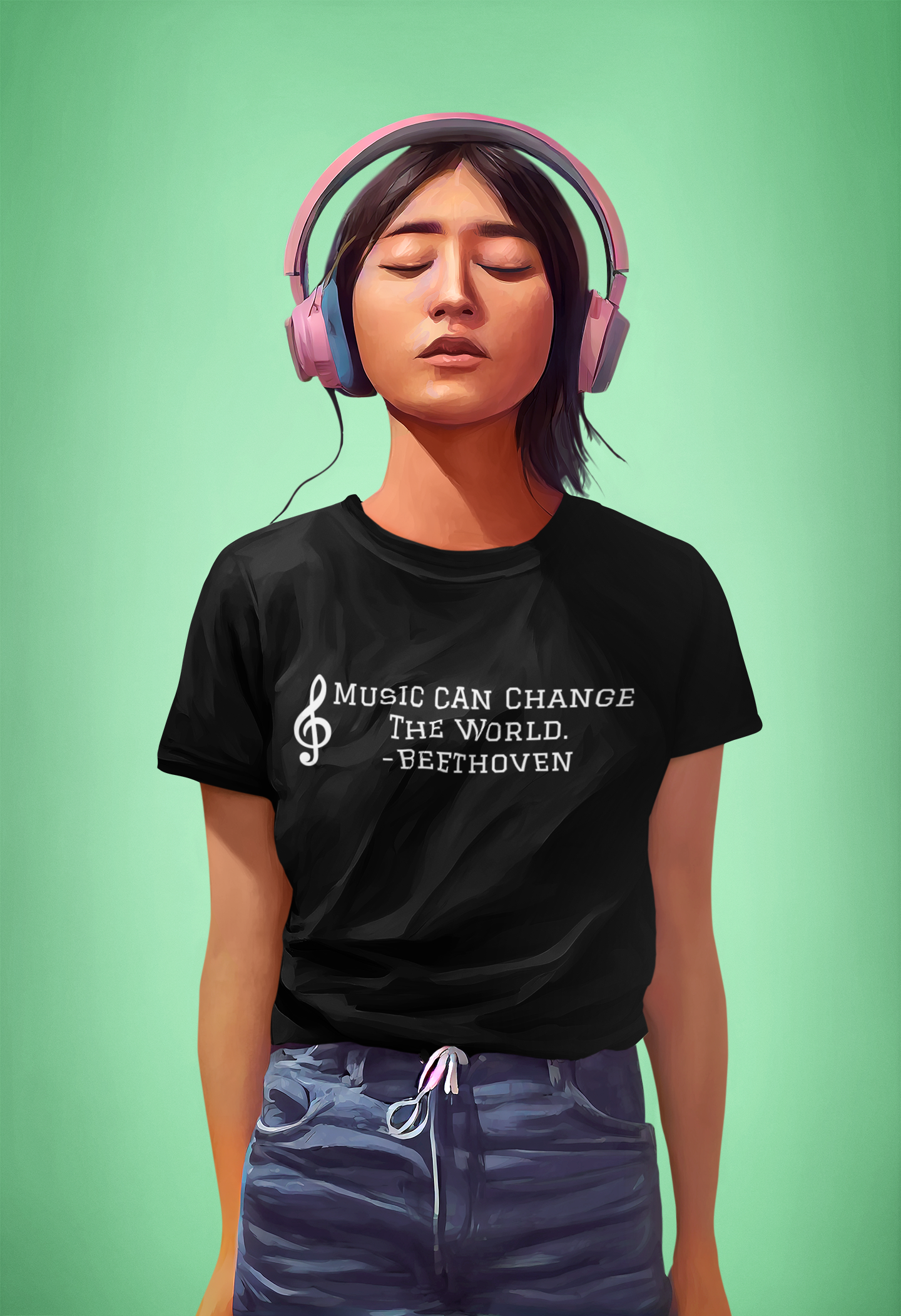 Music Can Change The World Men's classic tee