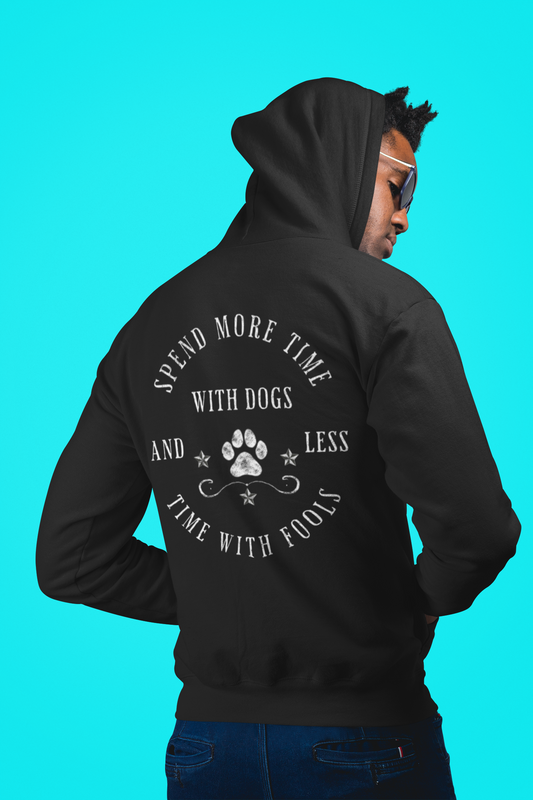 Spend More Time With Dogs Unisex hoodie