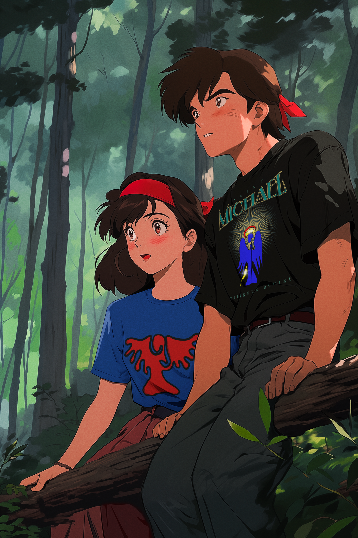 The Archangel Uriel Unisex t-shirt