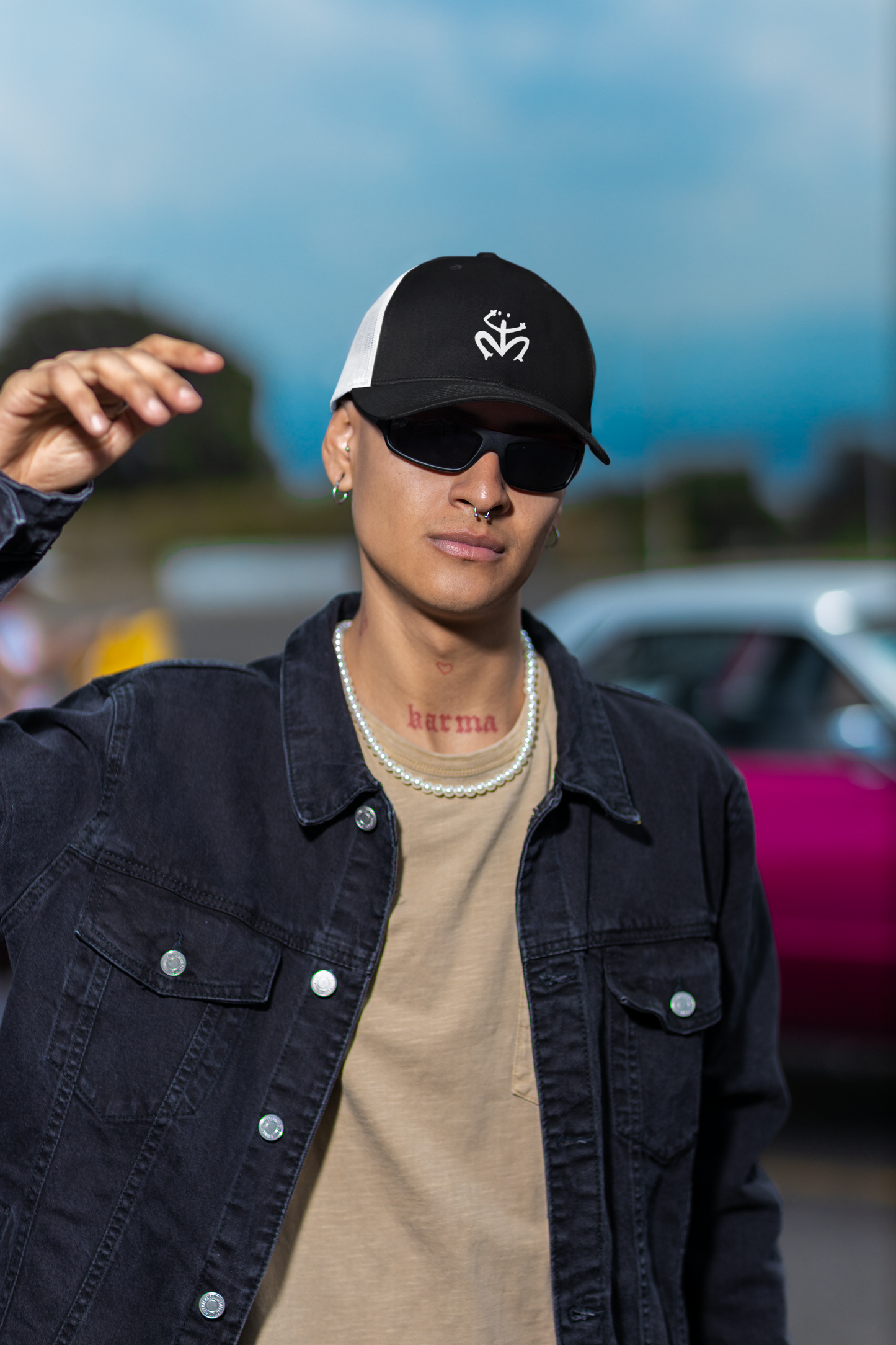 Taino Coqui Embroidered design Trucker Cap