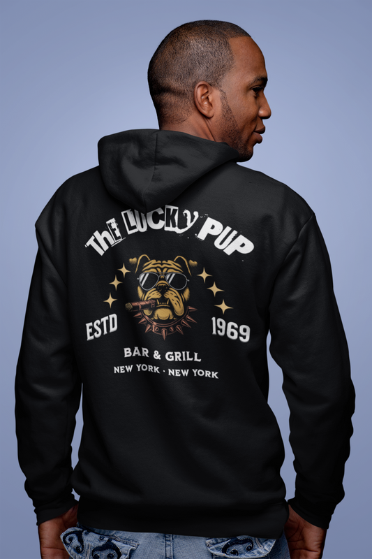 The Lucky Pup Bar And Grill Unisex hoodie