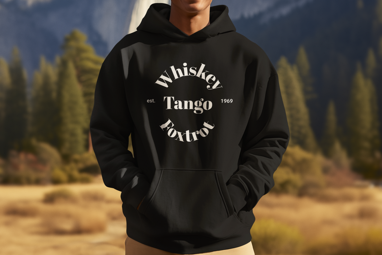 Whiskey Tango Foxtrot (WTF) Unisex organic relaxed hoodie