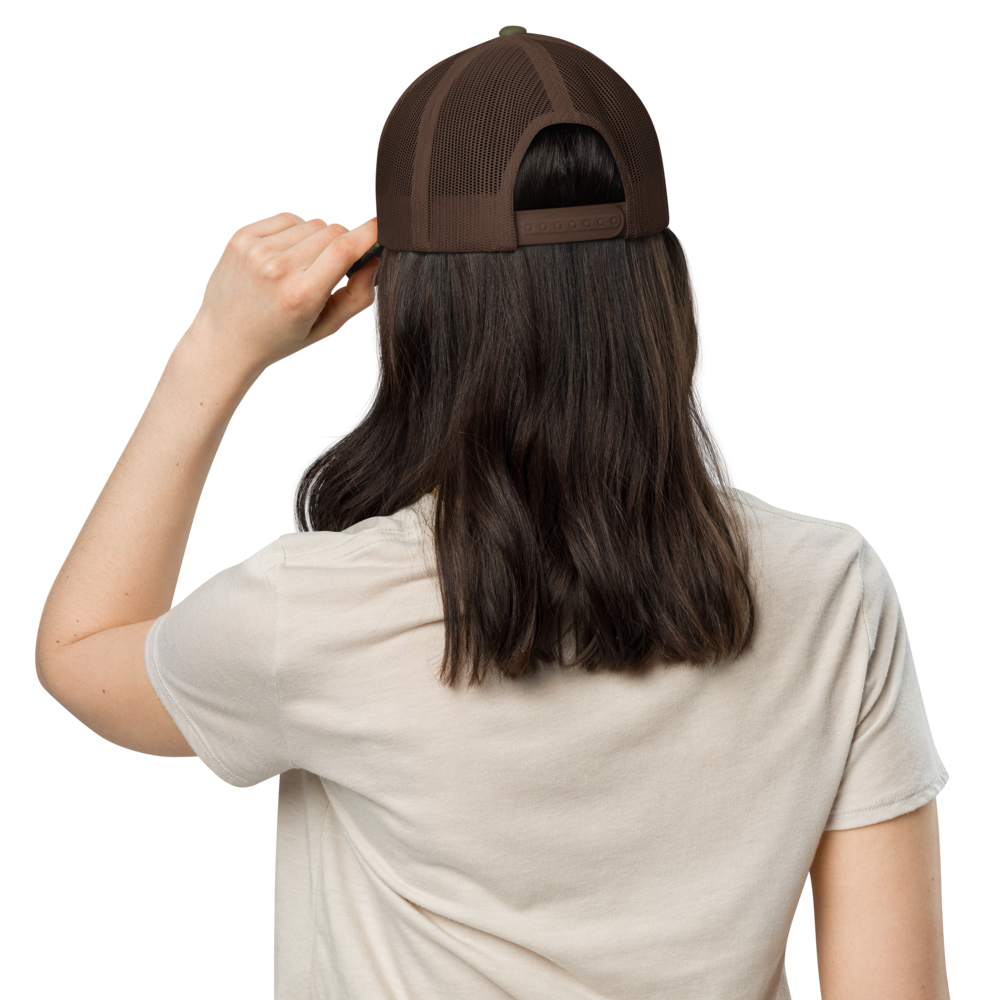 Shut Up And Train Camouflage trucker hat