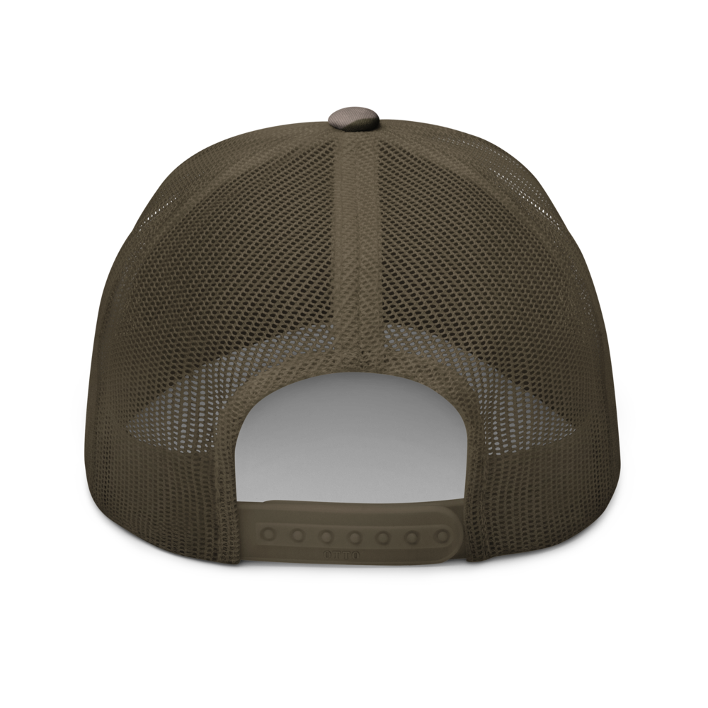 Shut Up And Train Camouflage trucker hat