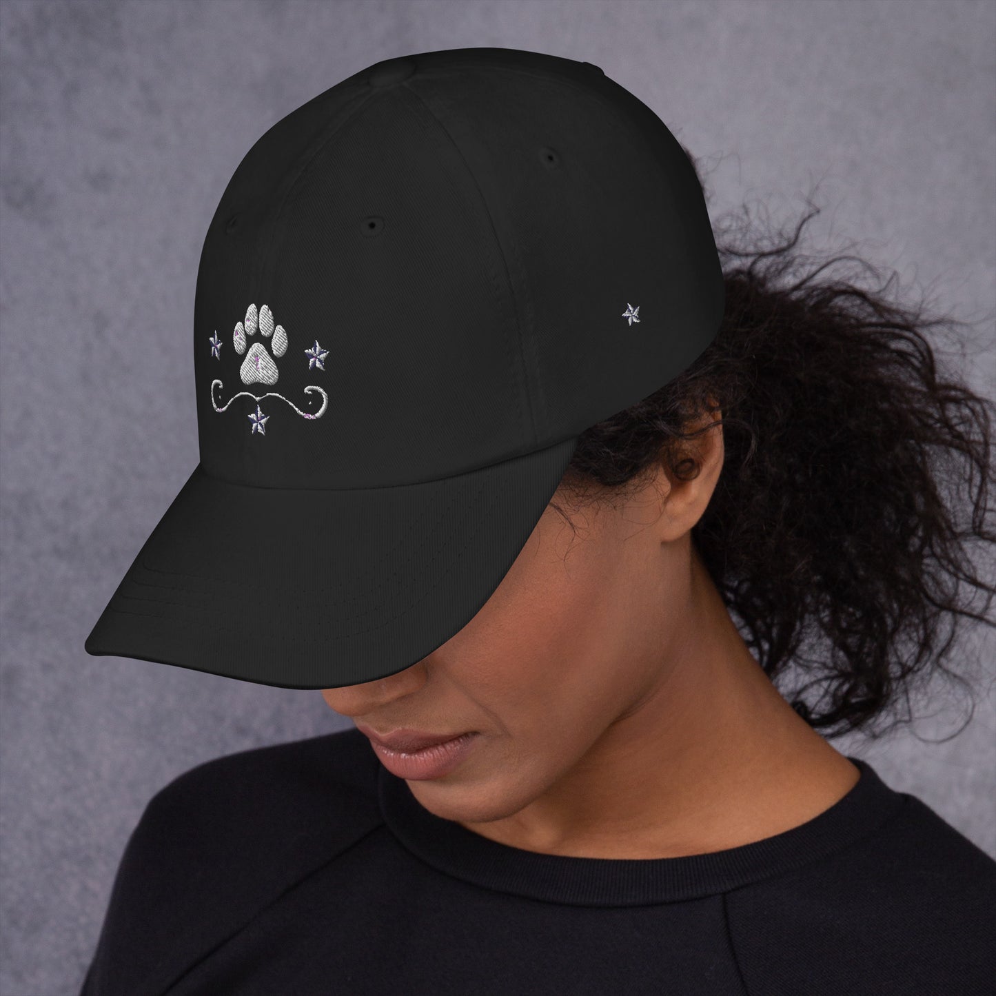 Starry Paw - Weathered Design Dad hat
