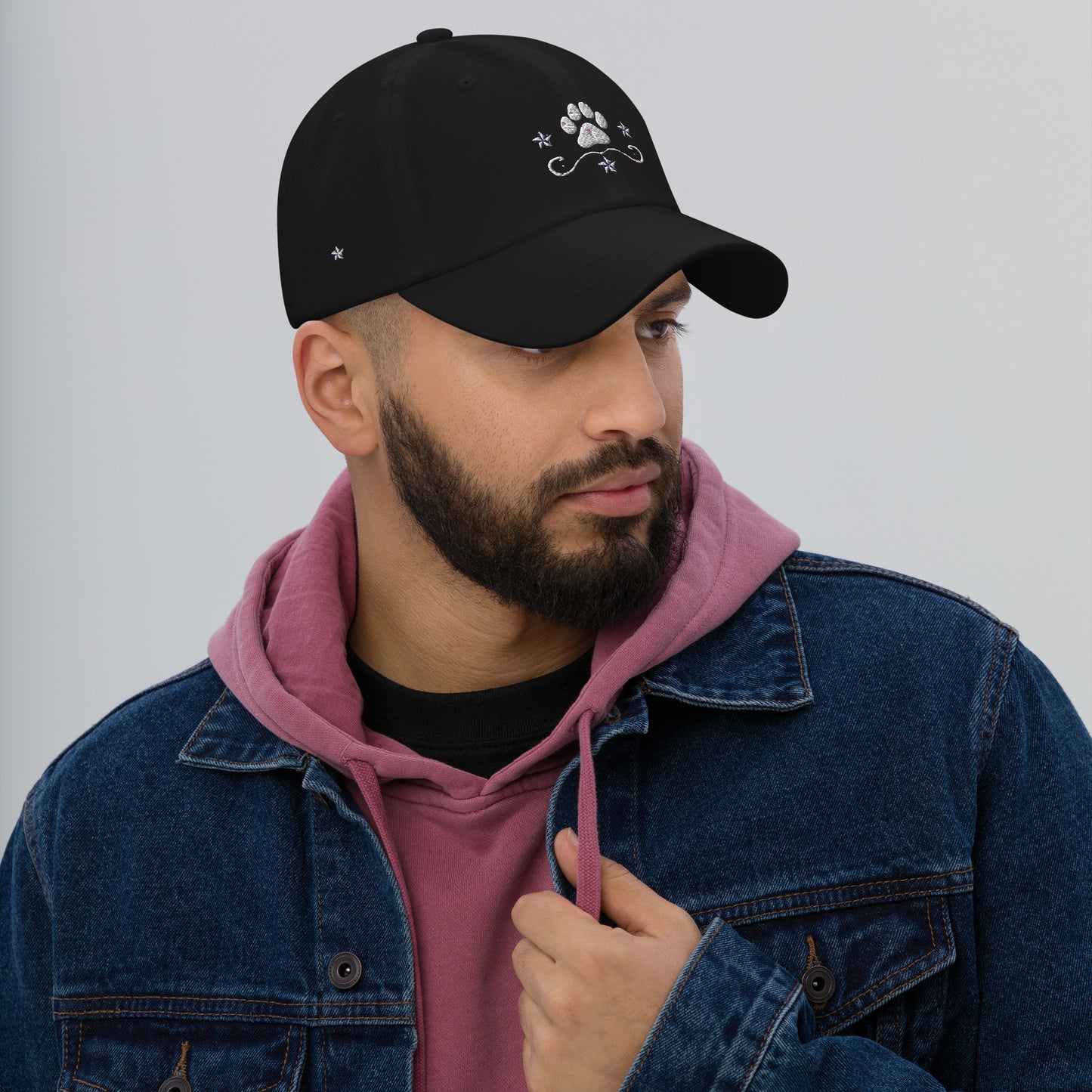 Starry Paw - Weathered Design Dad hat