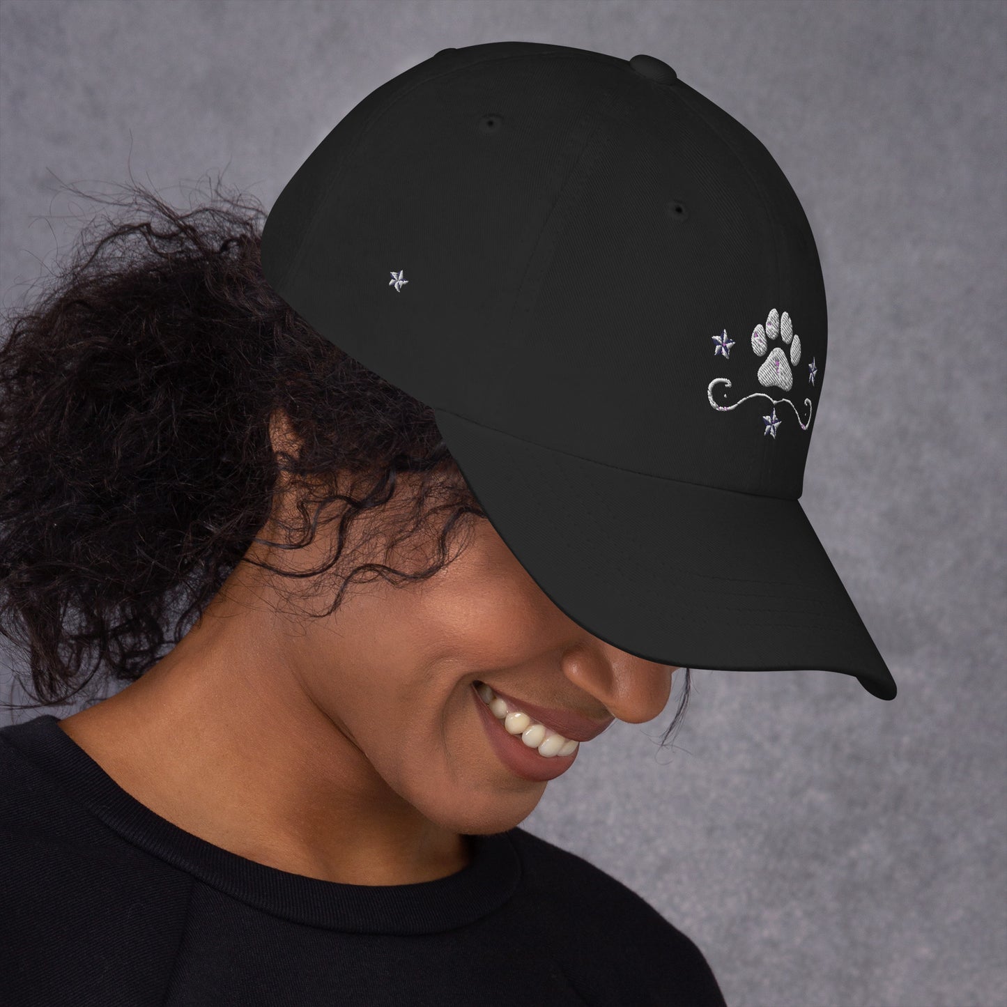 Starry Paw - Weathered Design Dad hat