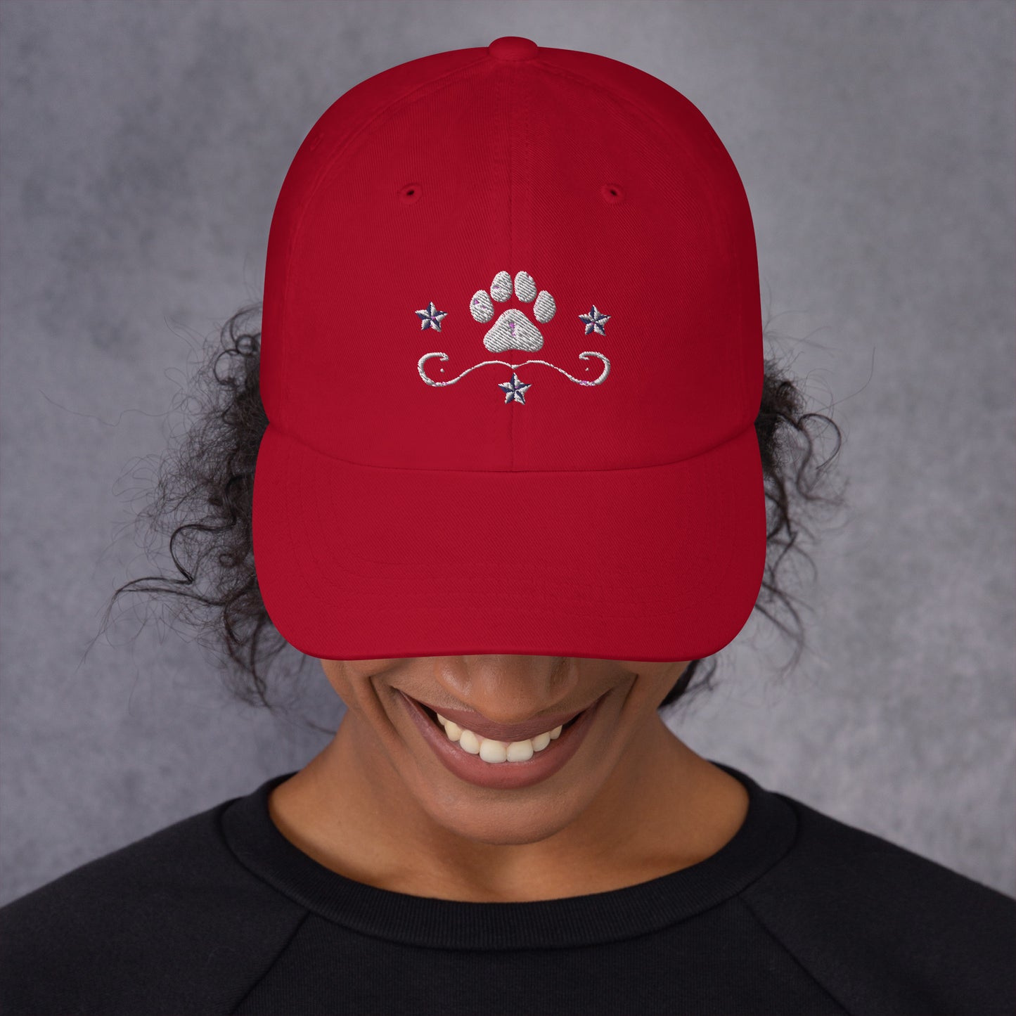 Starry Paw - Weathered Design Dad hat