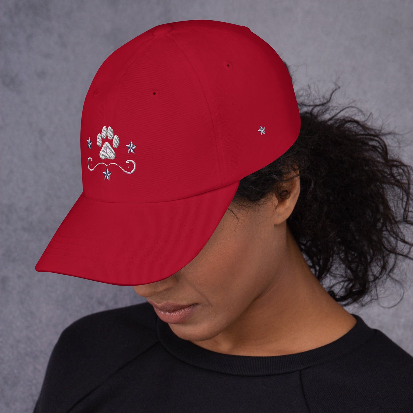 Starry Paw - Weathered Design Dad hat