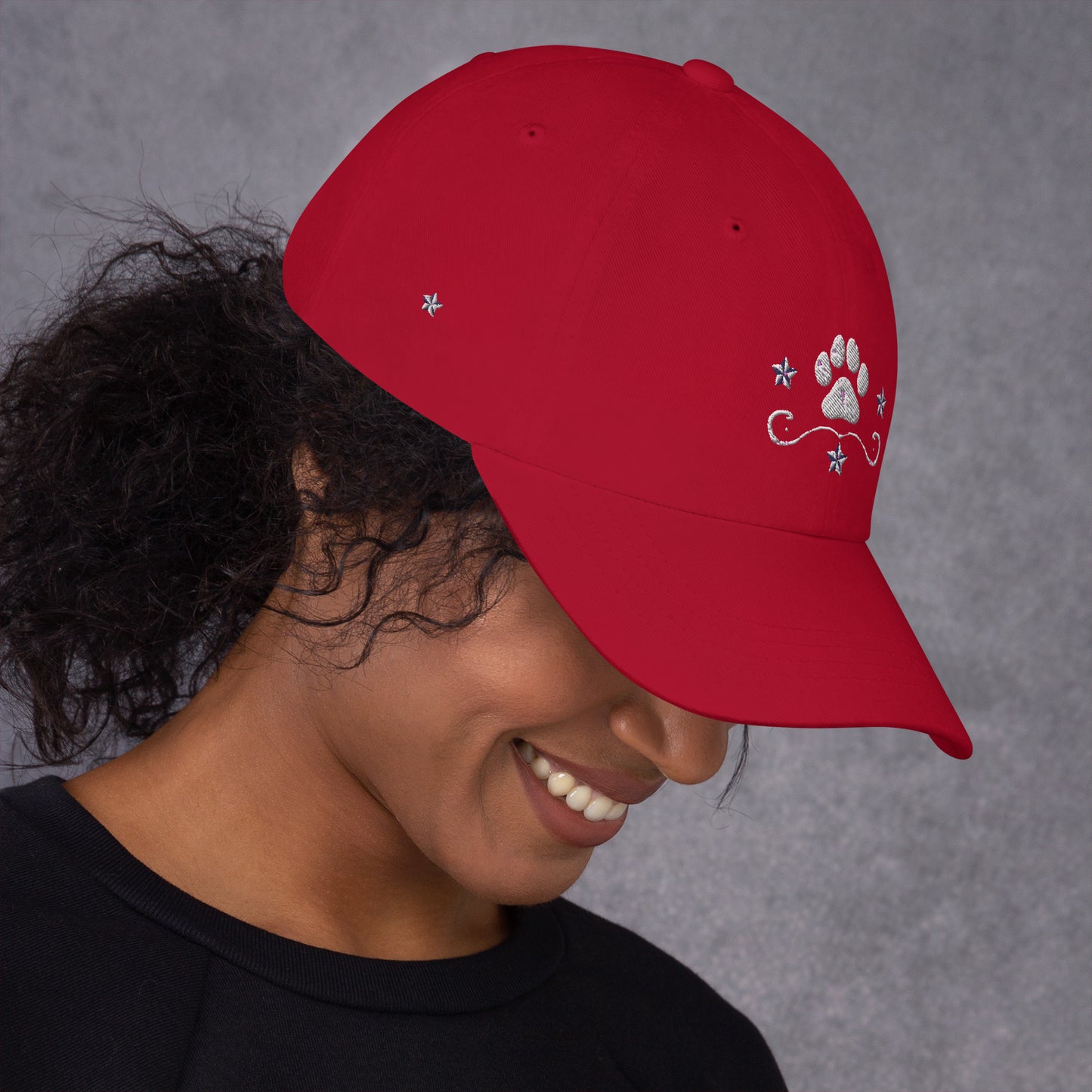 Starry Paw - Weathered Design Dad hat