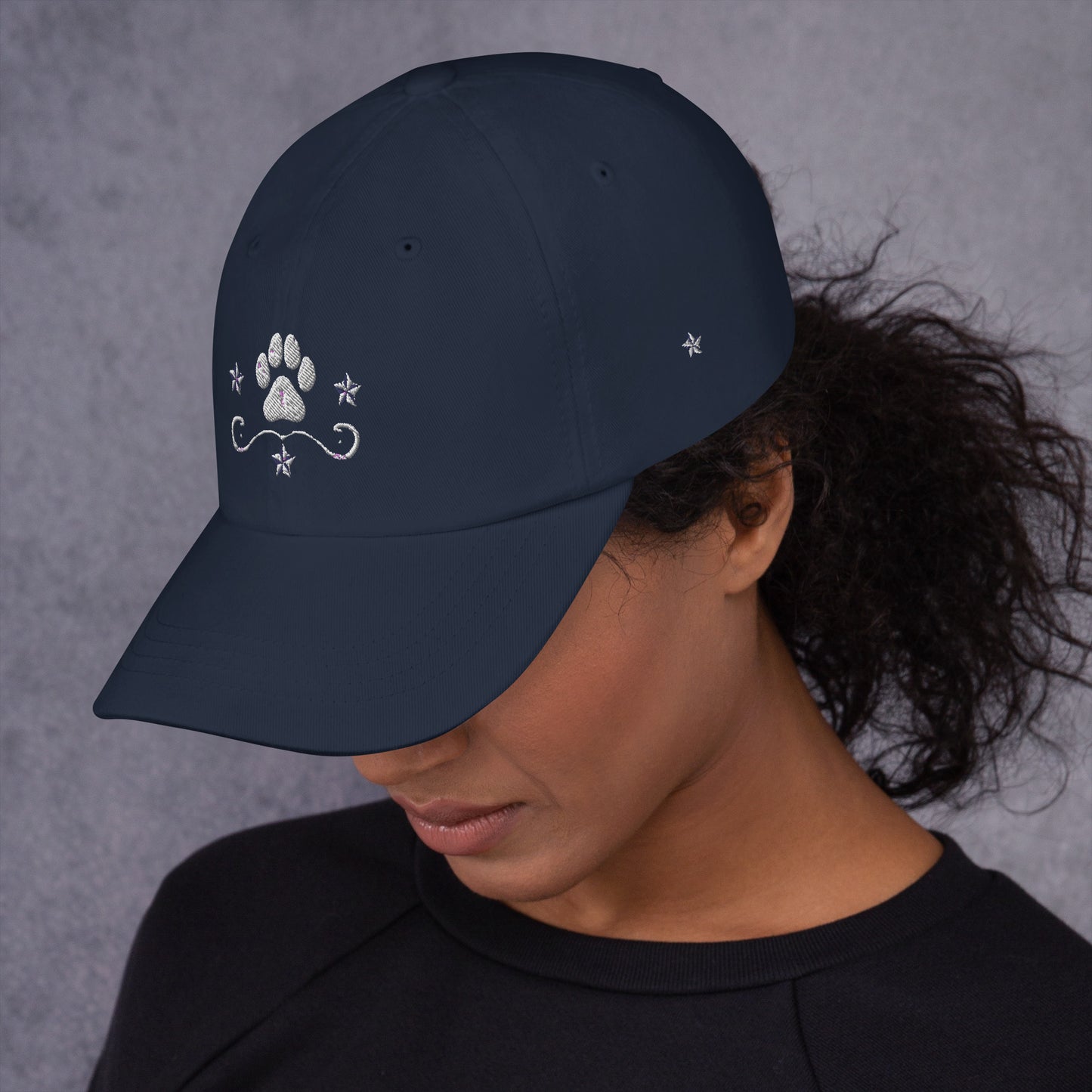 Starry Paw - Weathered Design Dad hat
