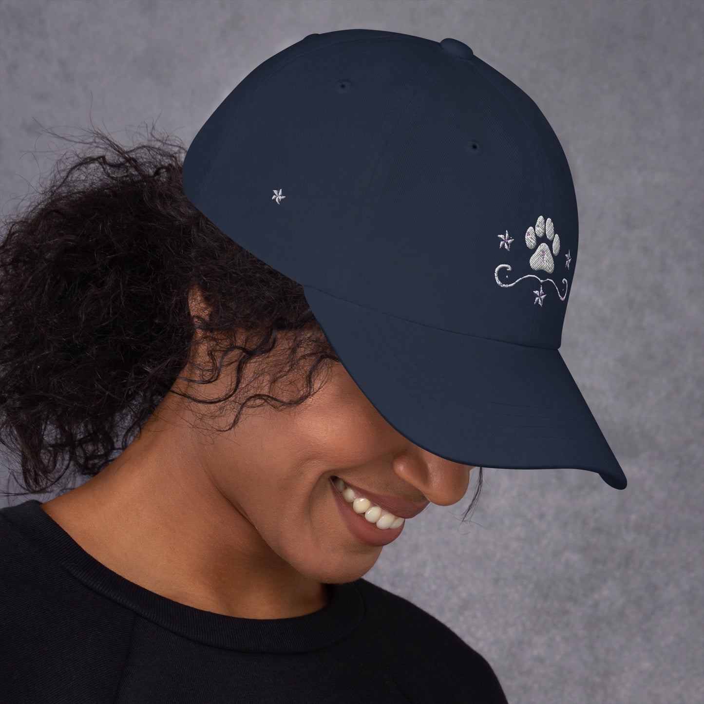 Starry Paw - Weathered Design Dad hat