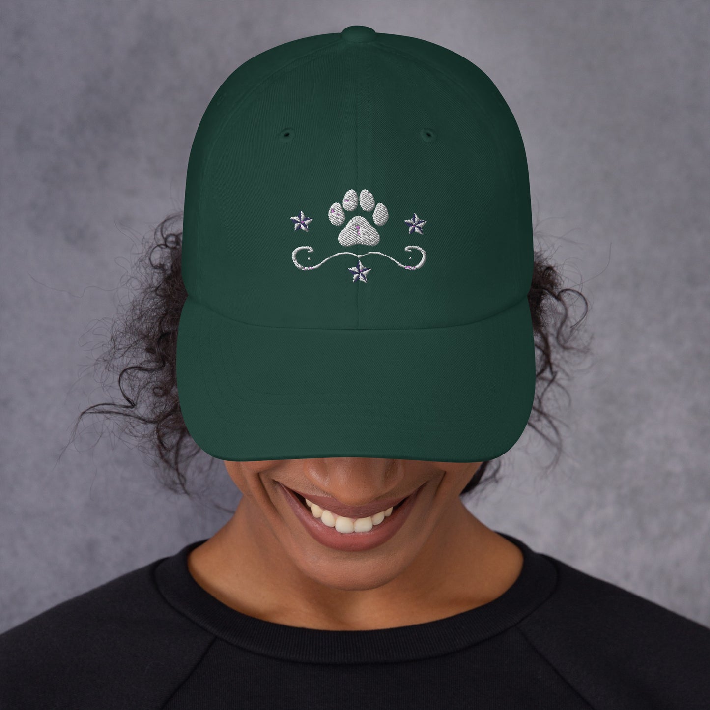 Starry Paw - Weathered Design Dad hat