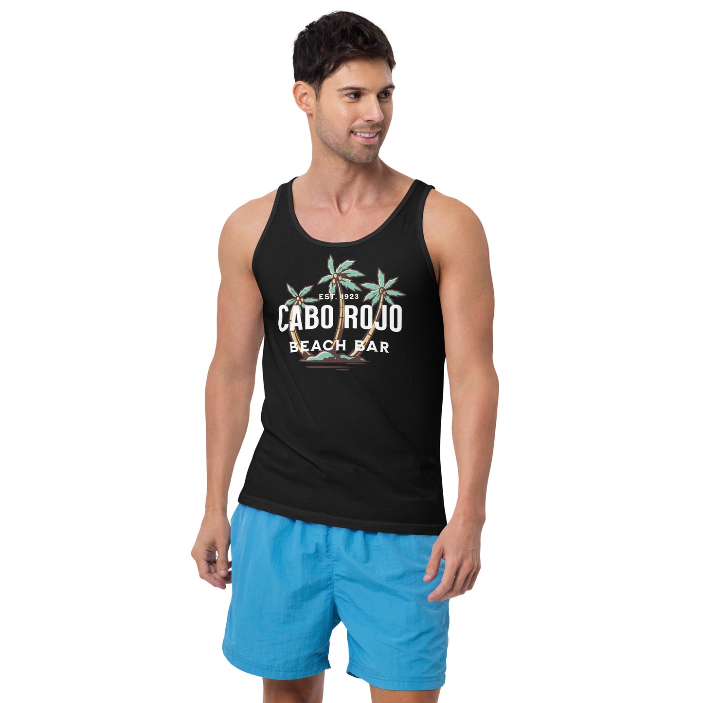 Cabo Rojo Beach Bar Men's Tank Top