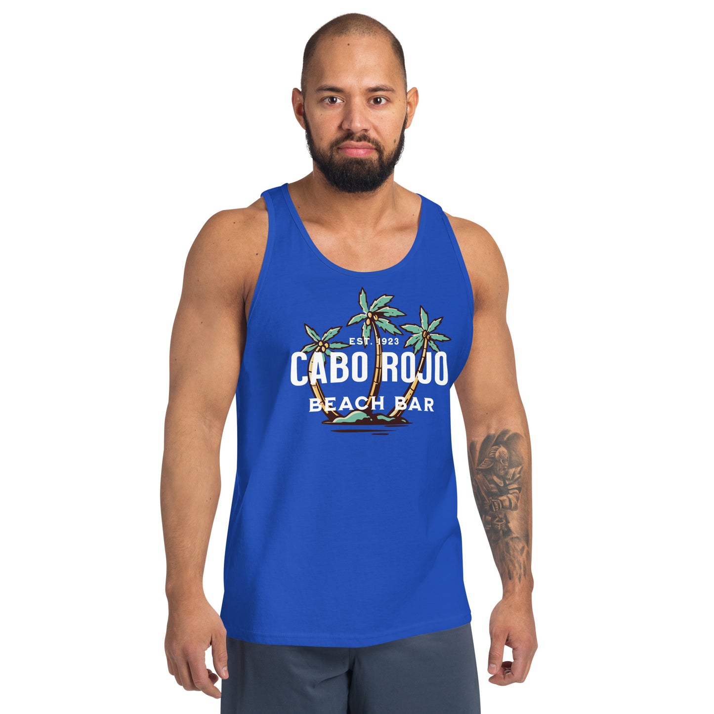 Cabo Rojo Beach Bar Men's Tank Top