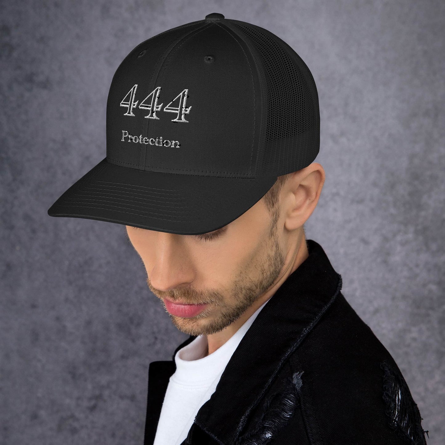 Angel Number 444 - Protection Trucker Cap