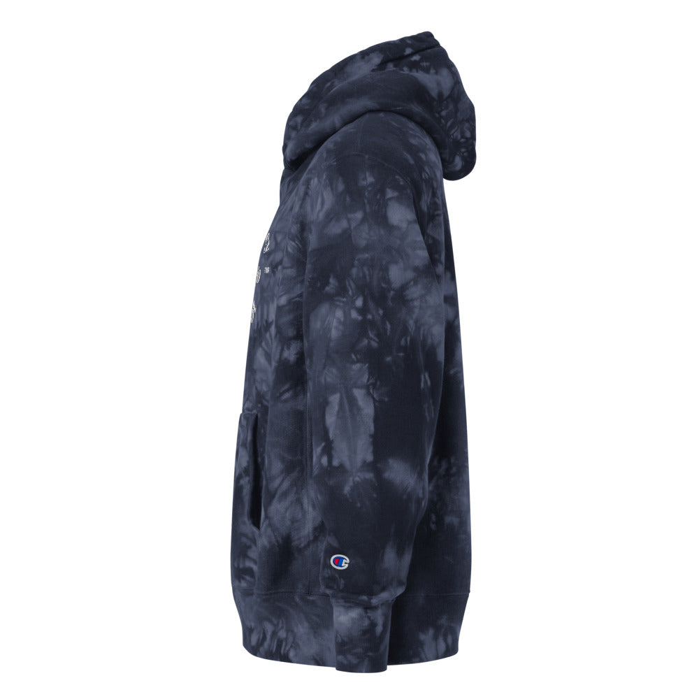 Whiskey Tango Foxtrot Est. 1969 Unisex Champion tie-dye hoodie