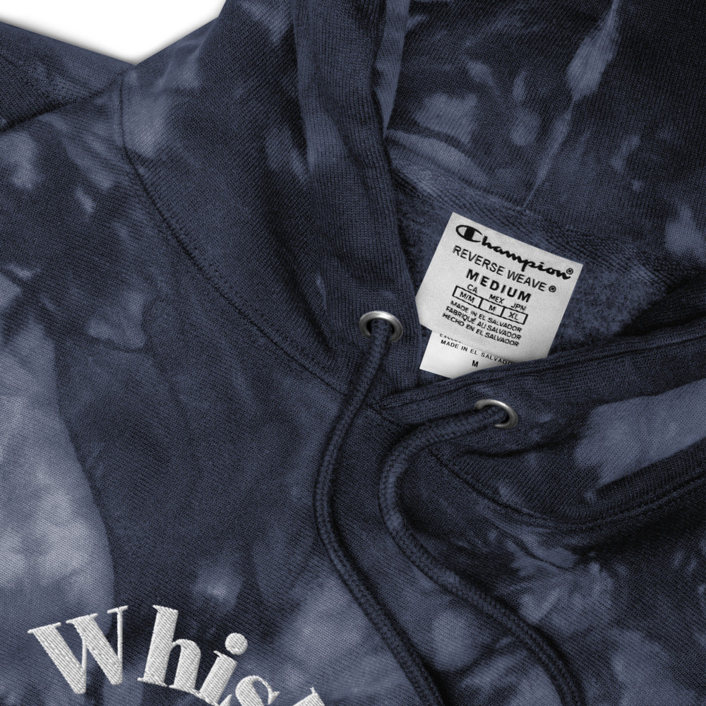 Whiskey Tango Foxtrot Est. 1969 Unisex Champion tie-dye hoodie