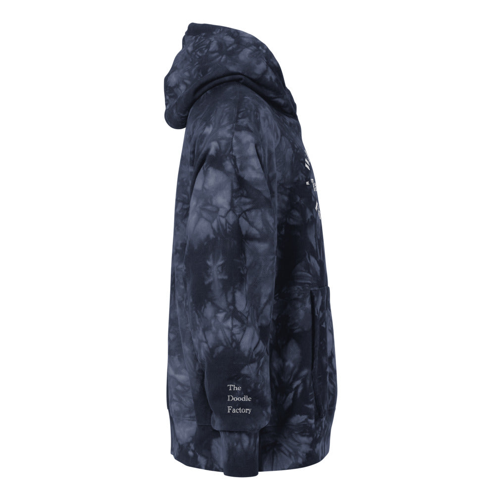 Whiskey Tango Foxtrot Est. 1969 Unisex Champion tie-dye hoodie