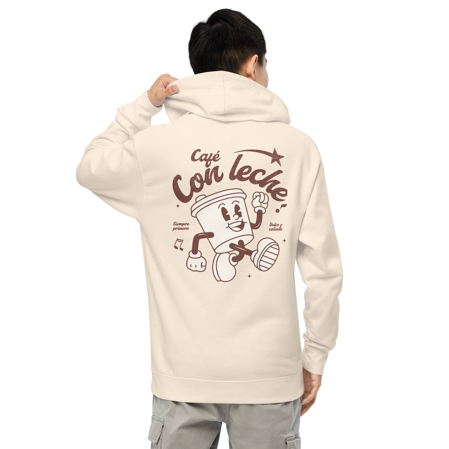 Café Con Leche Unisex midweight hoodie