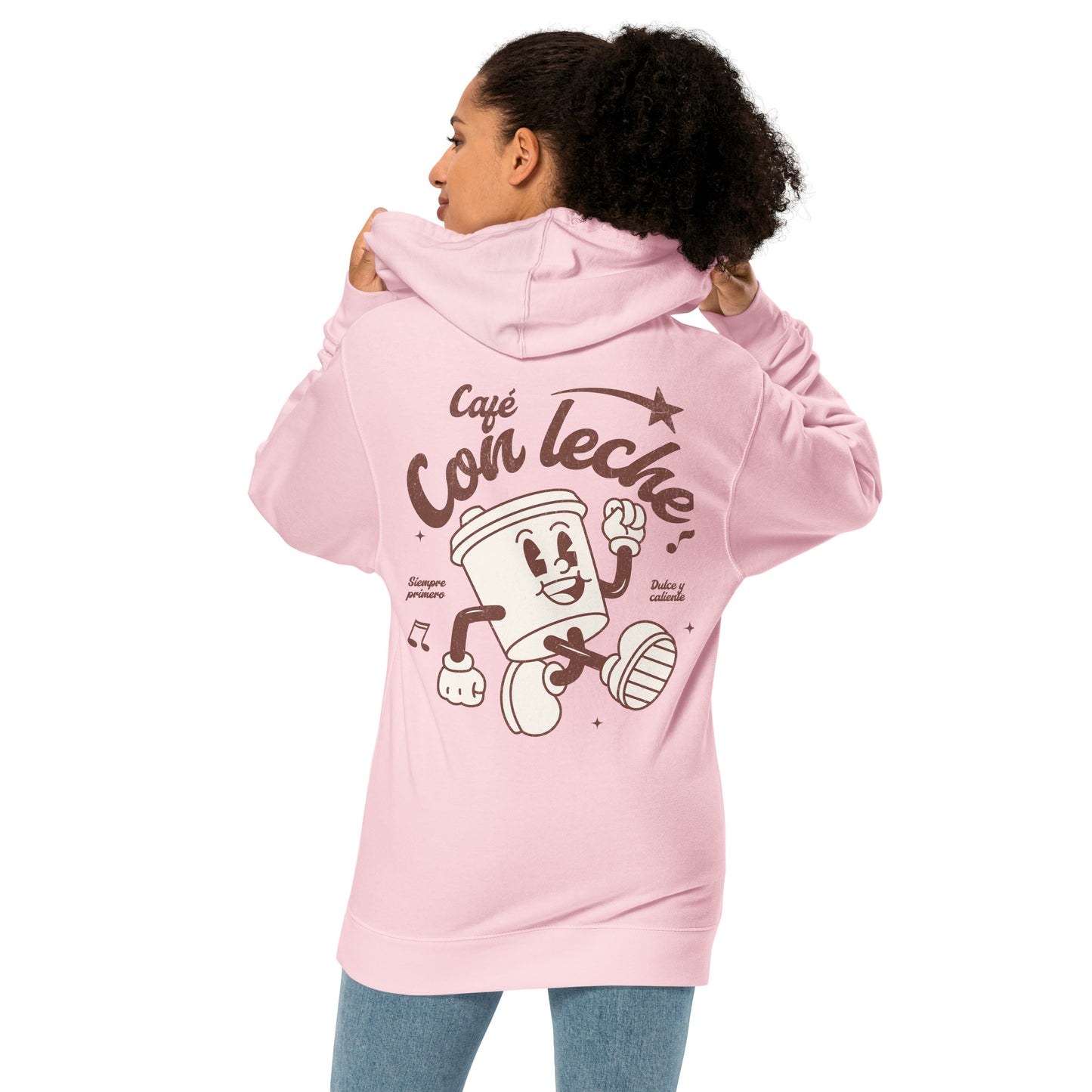 Café Con Leche Unisex midweight hoodie