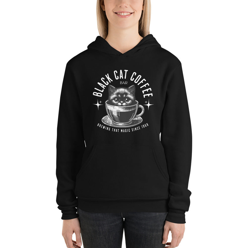 Black Cat Coffee Bar Unisex hoodie