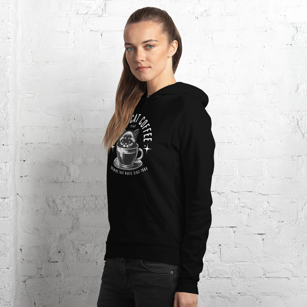 Black Cat Coffee Bar Unisex hoodie
