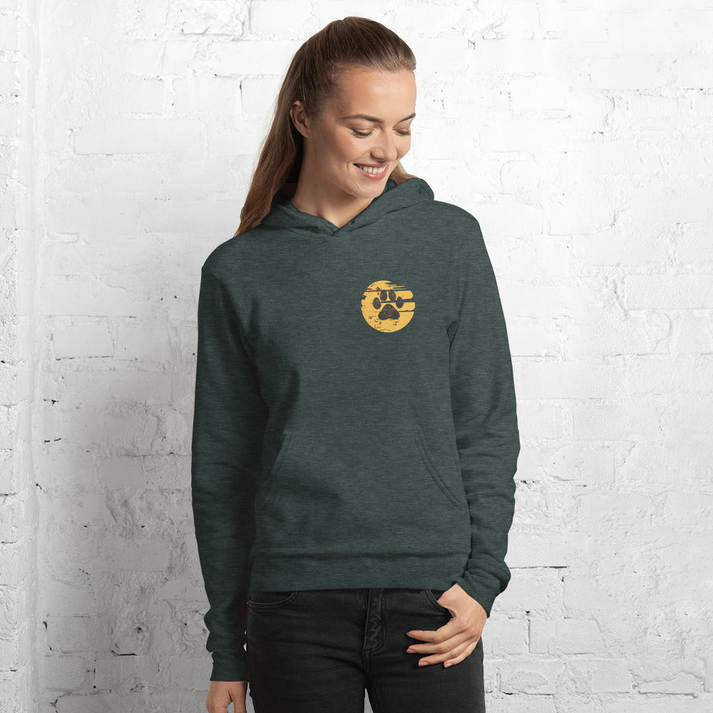 Big Dawg Energy (white letters) Unisex hoodie