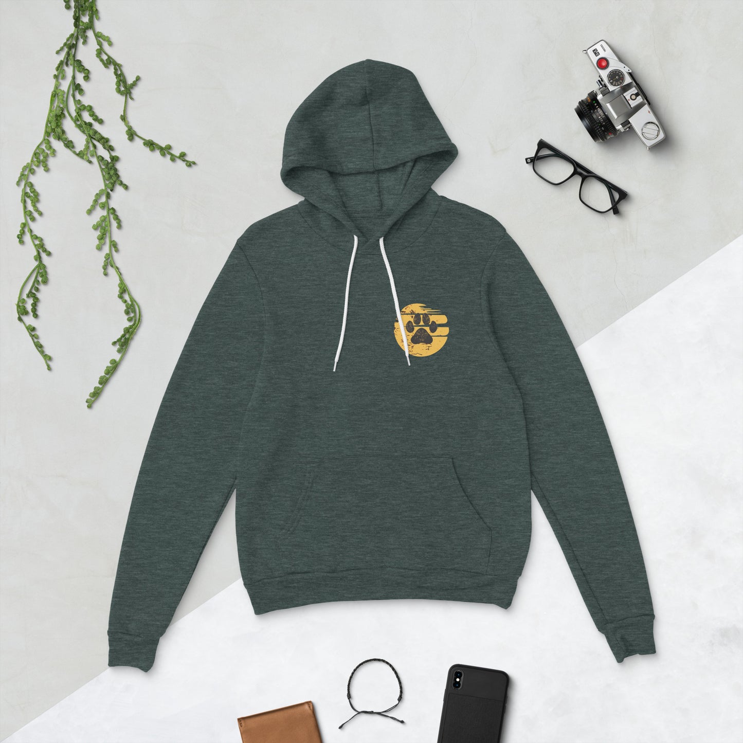 Big Dawg Energy (white letters) Unisex hoodie