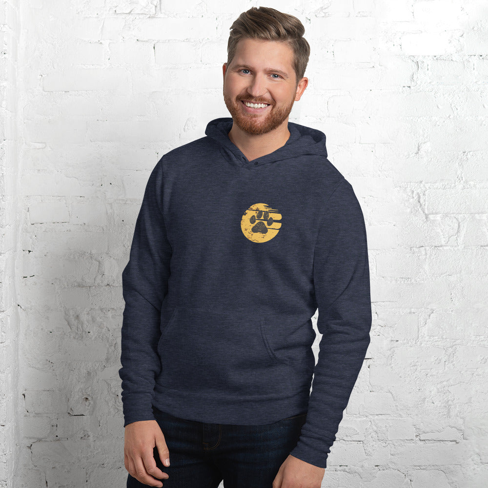Big Dawg Energy (white letters) Unisex hoodie