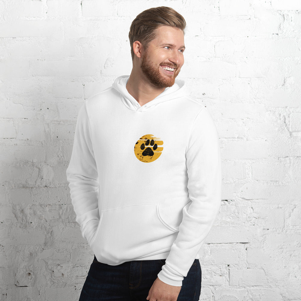 The Lucky Pup Bar And Grill Unisex hoodie (white)