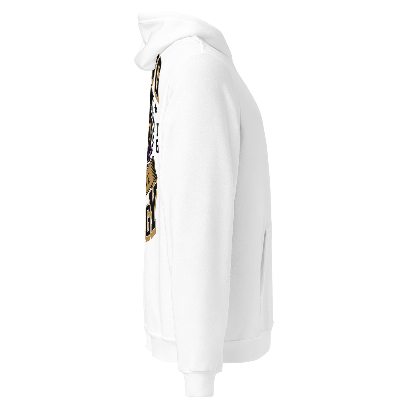 Big Dawg Energy Unisex hoodie - white
