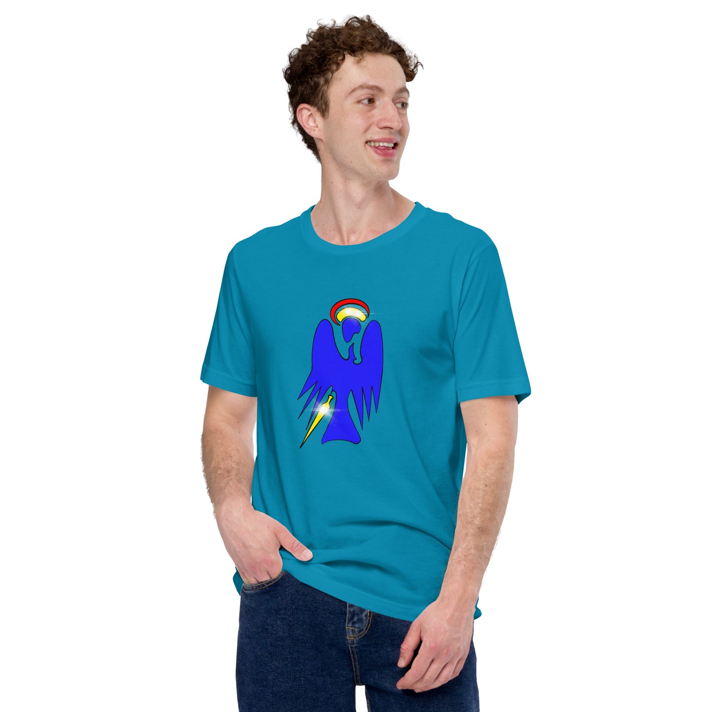 The Archangel Michael Unisex Staple t-shirt