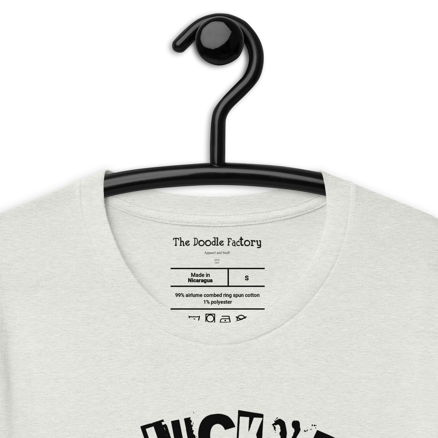 The Lucky Pup Bar & Grill (black lettering) Unisex t-shirt