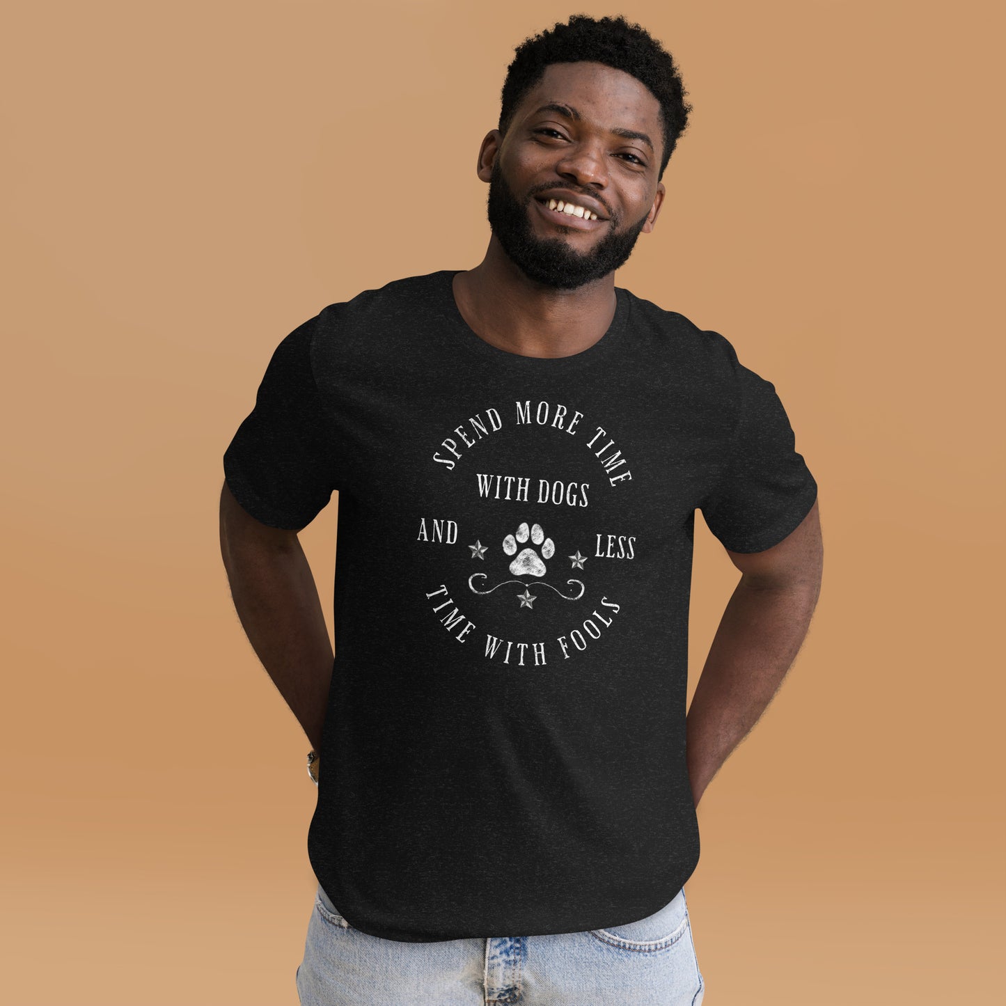 Spend More Time With Dogs Unisex t-shirt