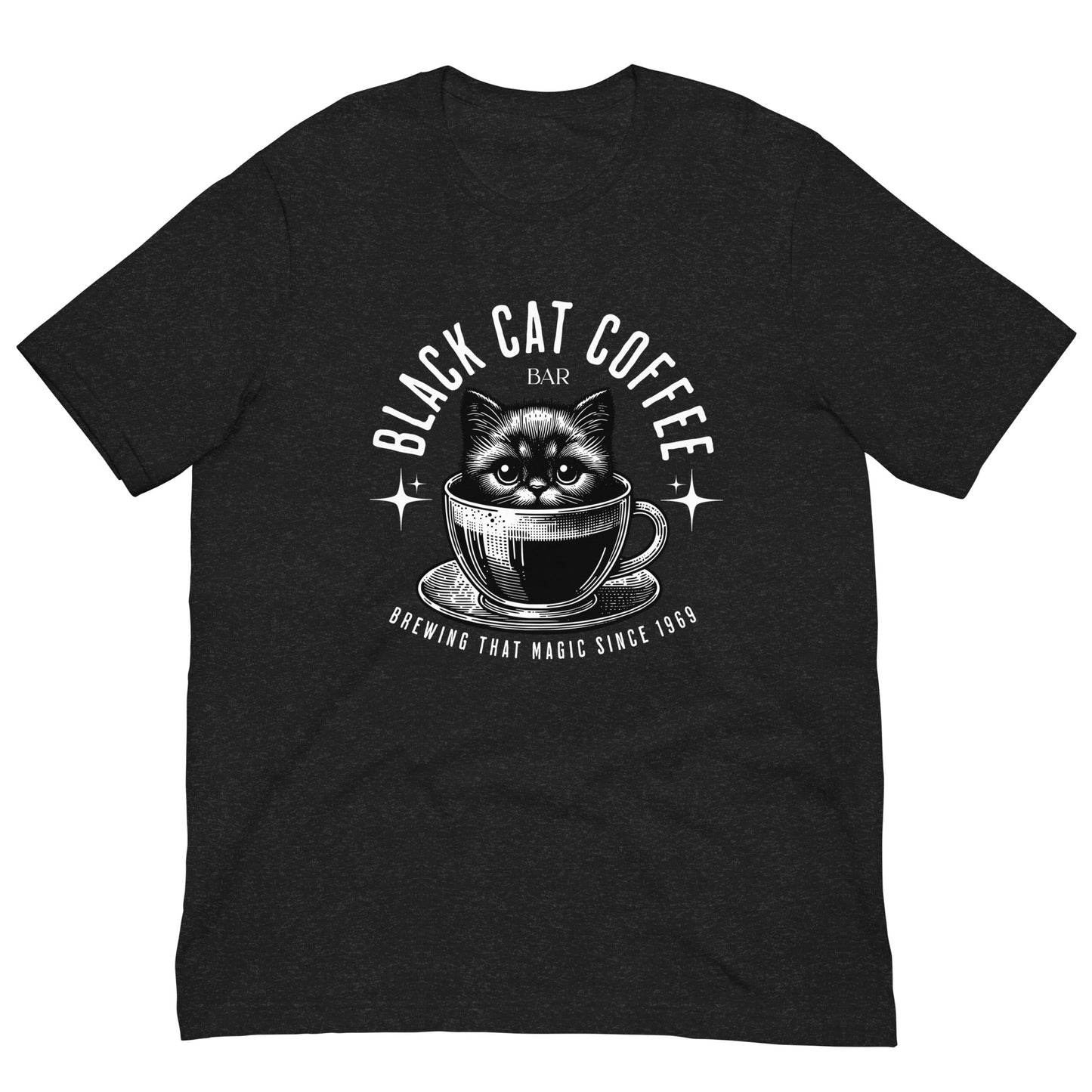 Black Cat Coffee Bar Unisex t-shirt