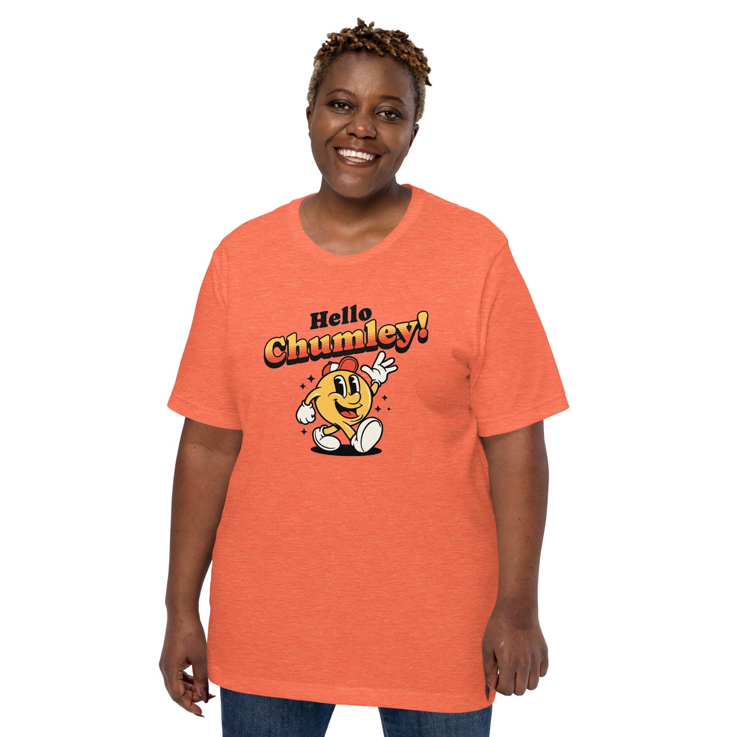 Hello Chumley! Unisex t-shirt