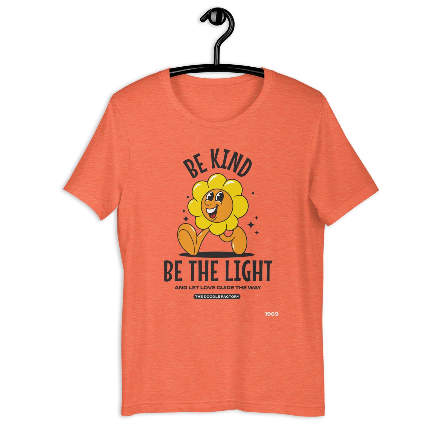 Be Kind, Be The Light (sunflower) Unisex t-shirt