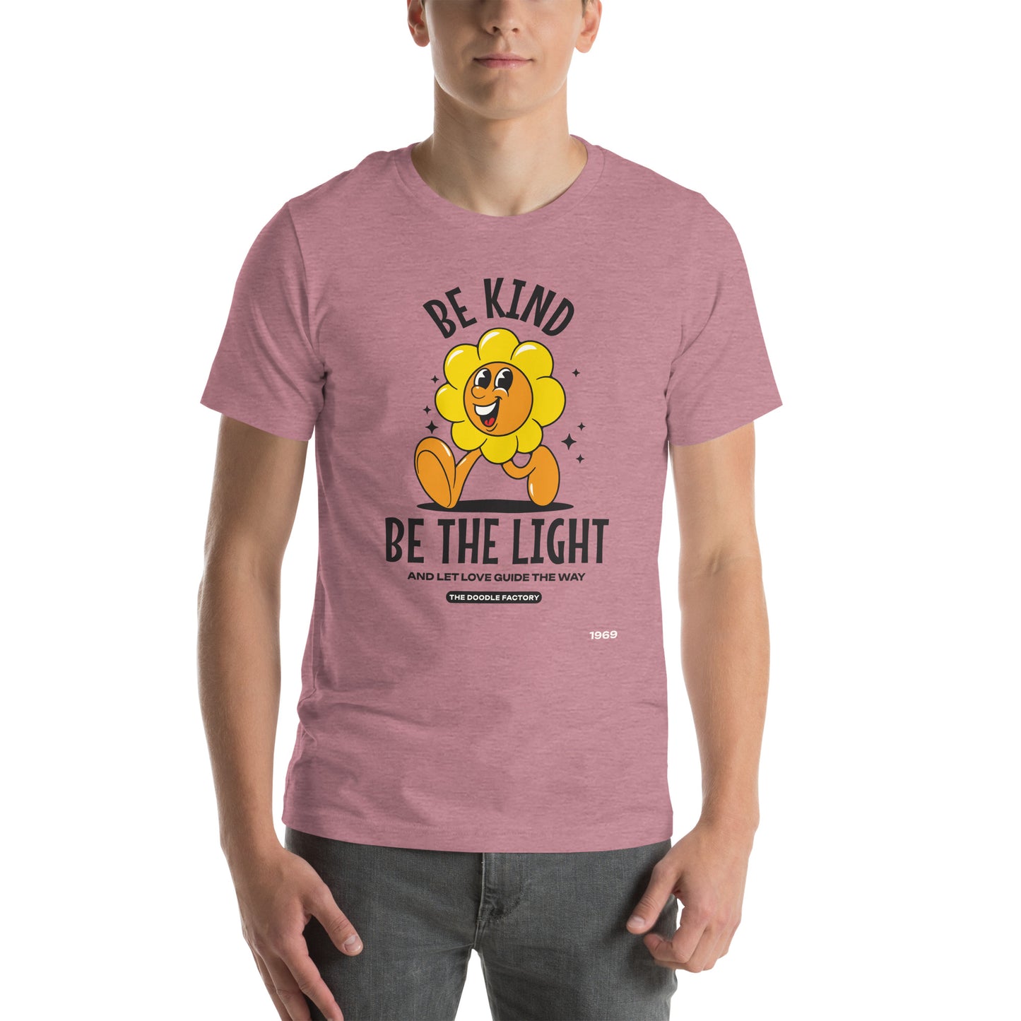 Be Kind, Be The Light (sunflower) Unisex t-shirt