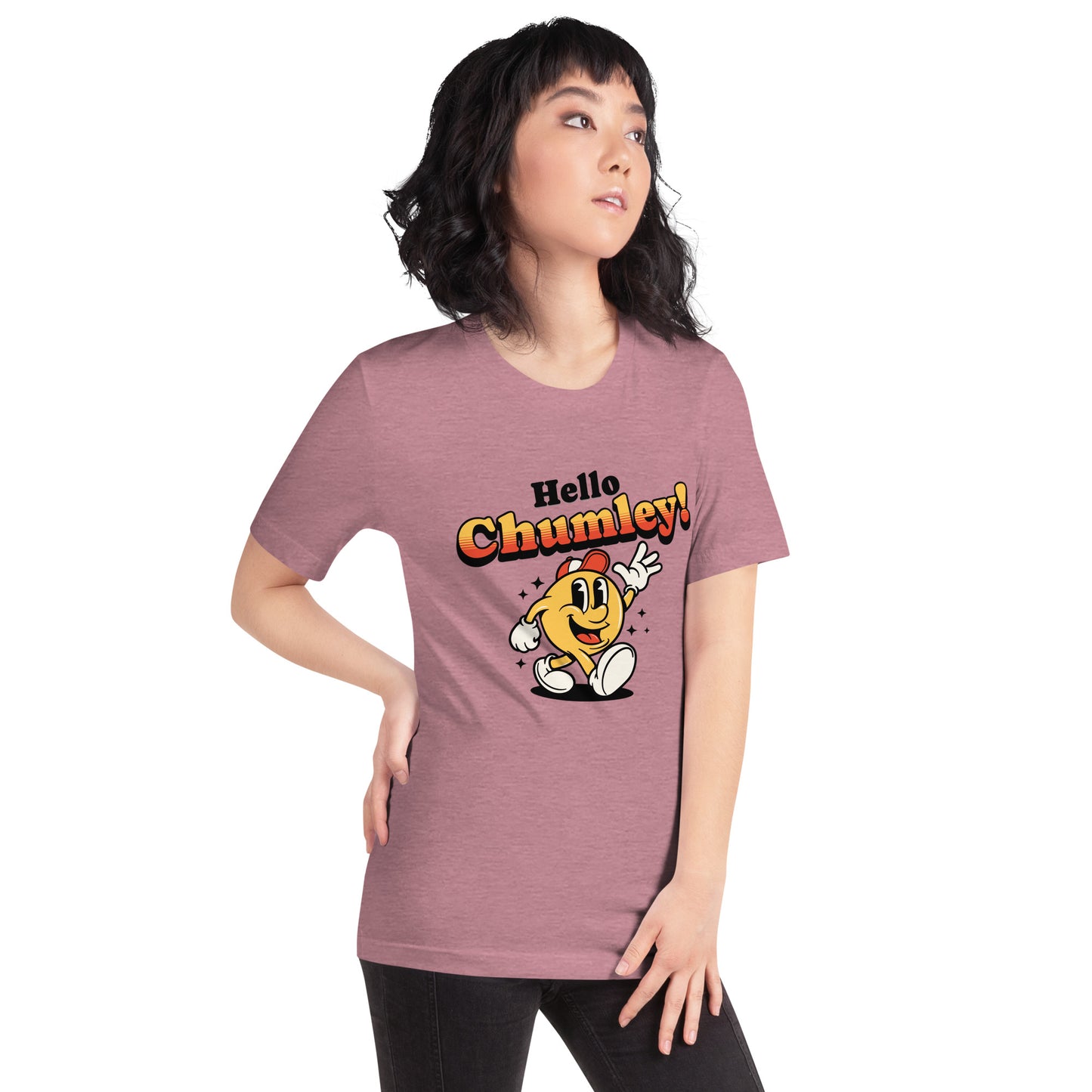 Hello Chumley! Unisex t-shirt