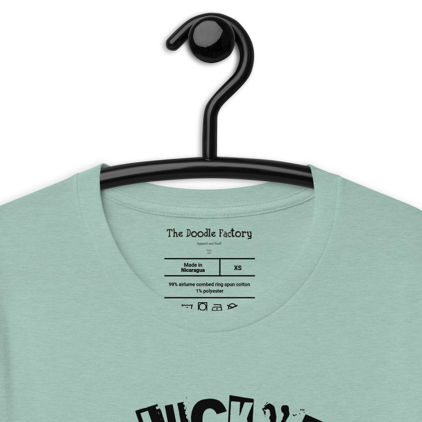 The Lucky Pup Bar & Grill (black lettering) Unisex t-shirt