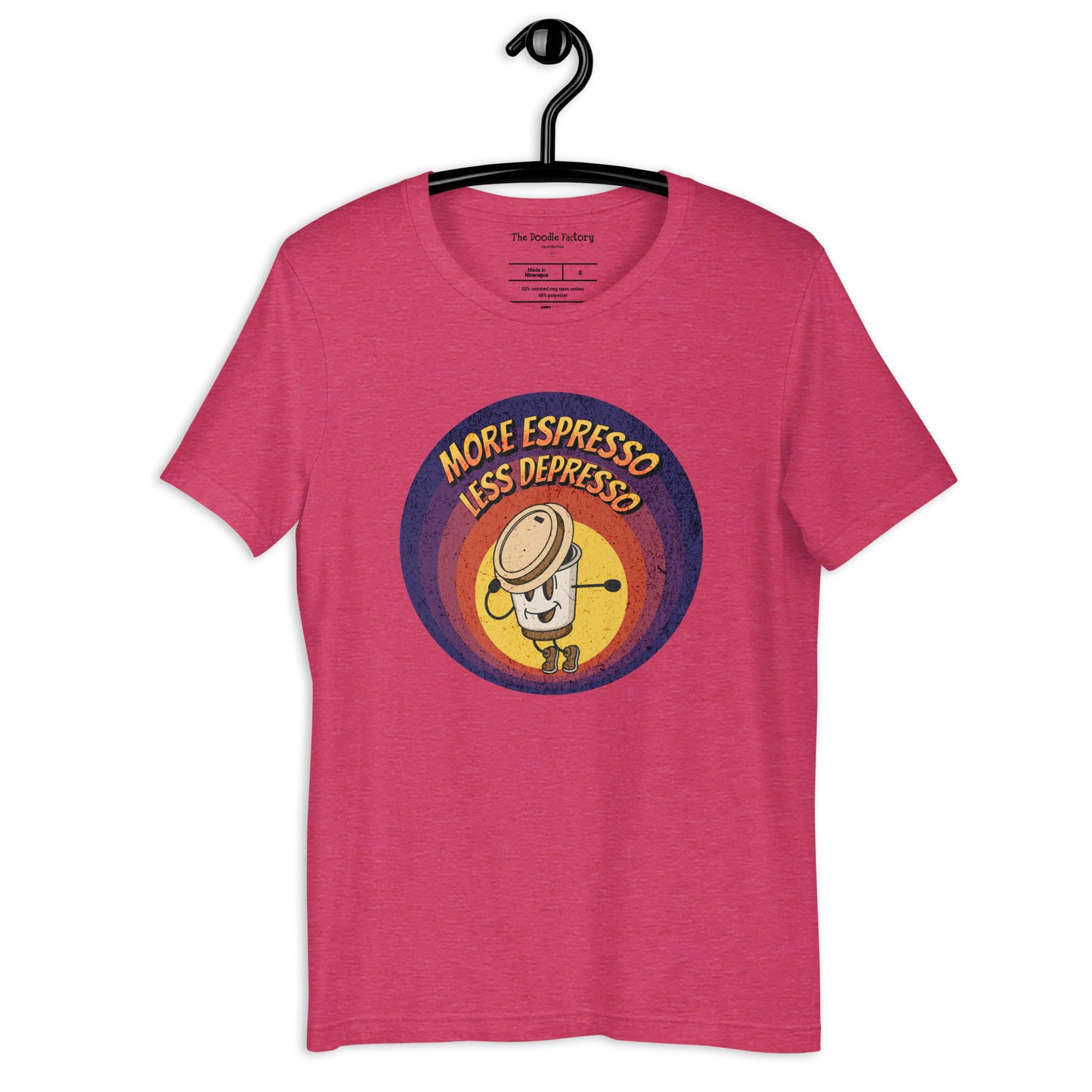 More Espresso - Less Depresso Unisex t-shirt