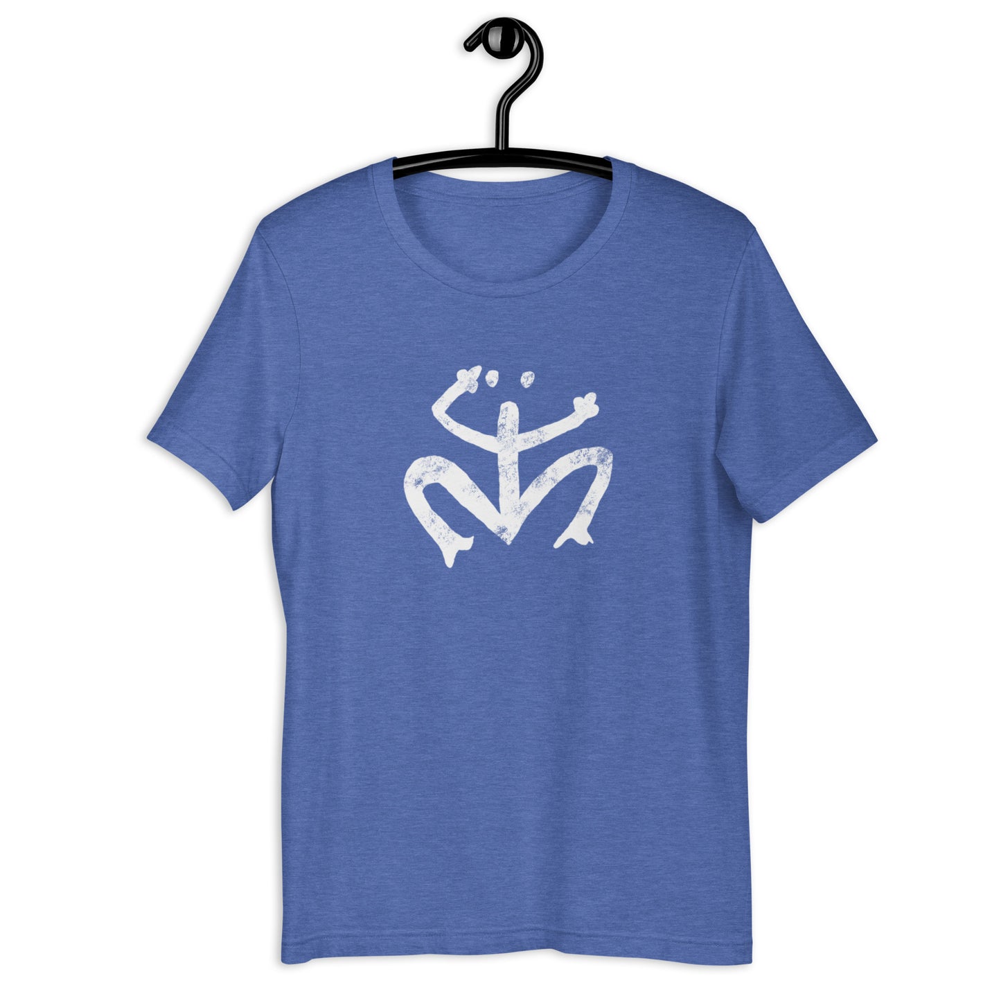 Distressed Taino Coqui Symbol Unisex t-shirt