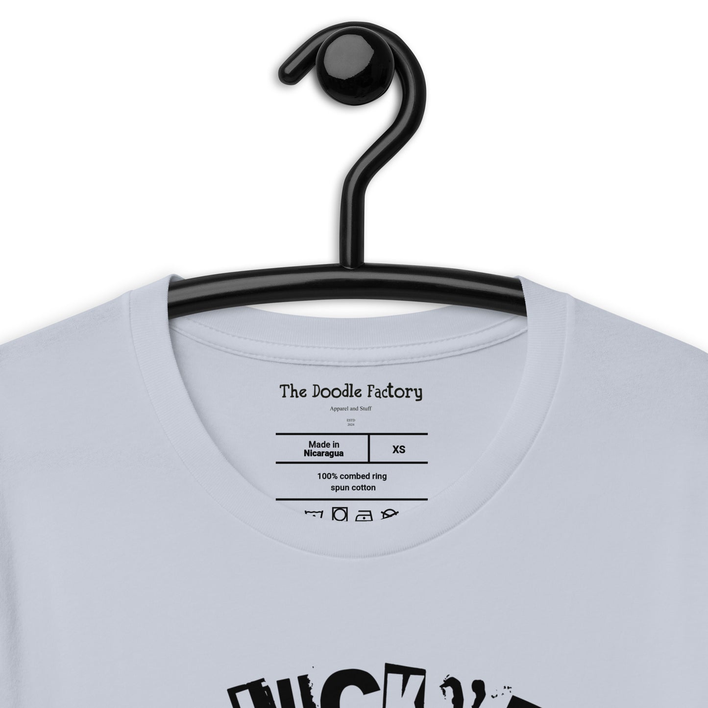 The Lucky Pup Bar & Grill (black lettering) Unisex t-shirt