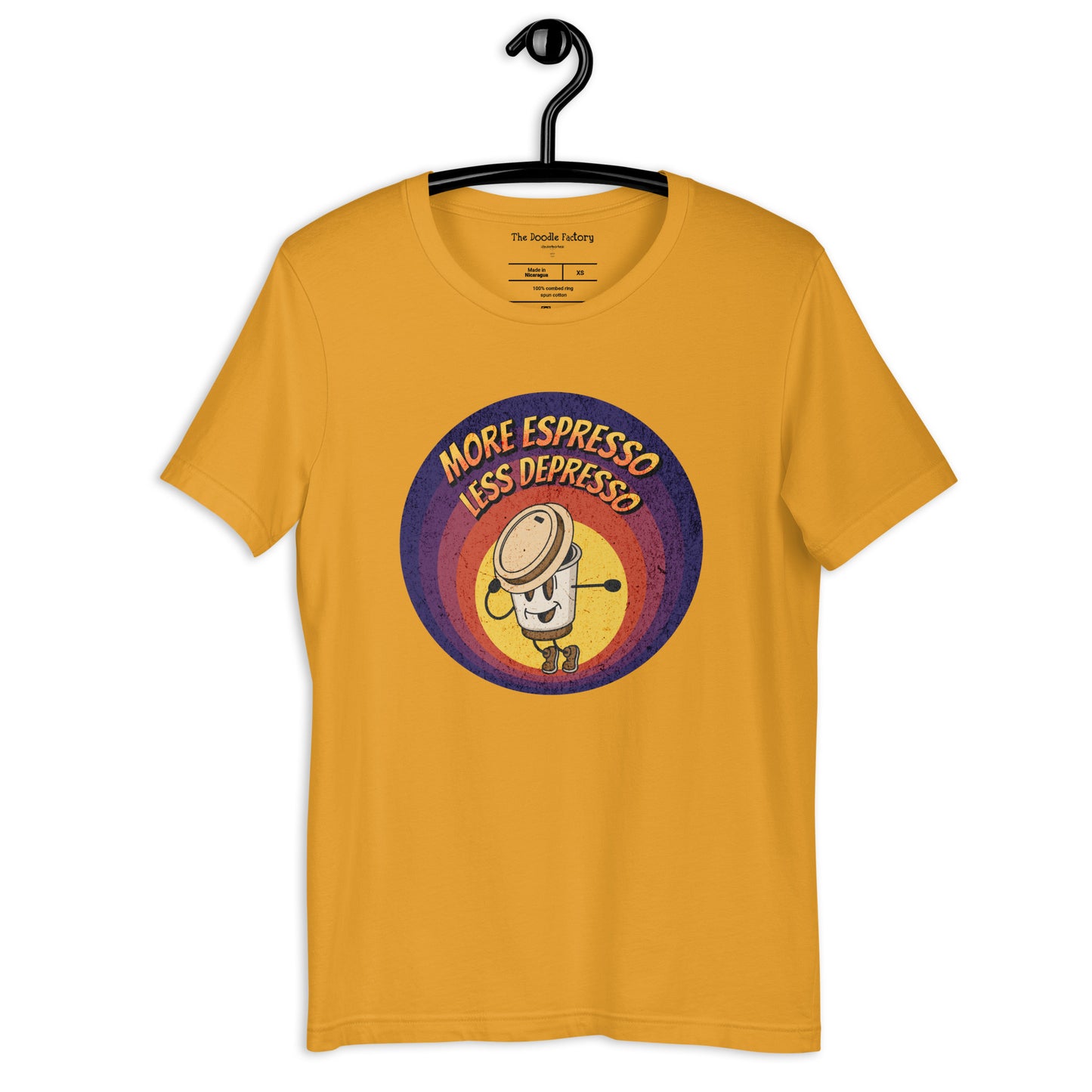 More Espresso - Less Depresso Unisex t-shirt