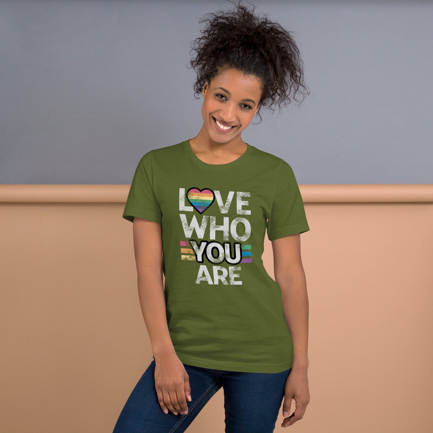 Love Who You Are - LGBTQ Pride Unisex t-shirt