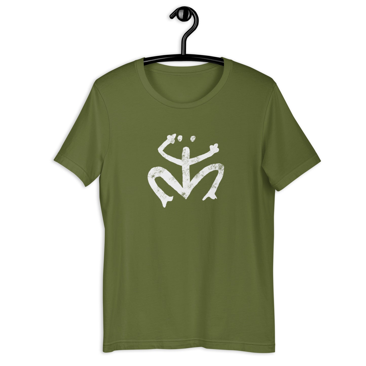Distressed Taino Coqui Symbol Unisex t-shirt