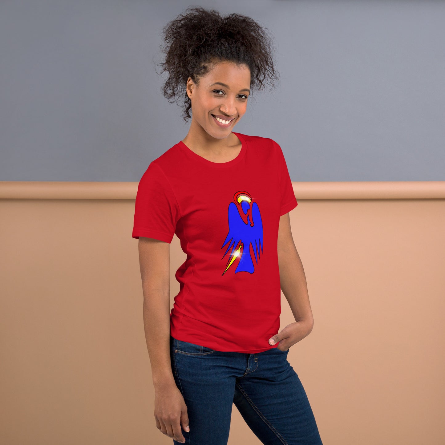 The Archangel Michael Unisex Staple t-shirt